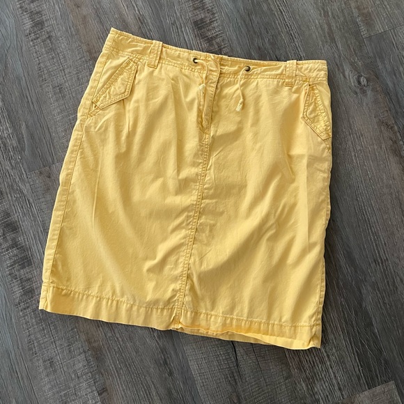 J.Crew Cotton Chino Drawstring Skirt - Picture 2 of 6